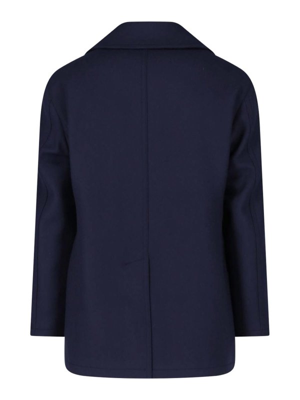 TAGLIATORE: knee length coats online - Double-breasted coat