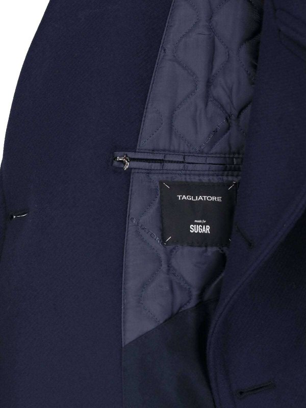 The Best Shops TAGLIATORE: knee length coats - Double-breasted coat