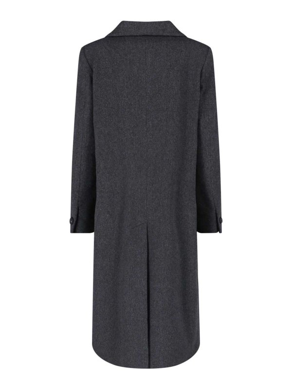 TAGLIATORE: knee length coats online - Double-breasted coat
