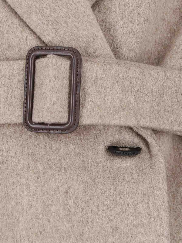 Double-breasted coat shop online: TAGLIATORE