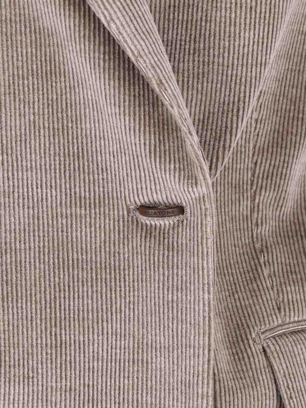 ブレザー - グレイッシュブラウン shop online: TAGLIATORE