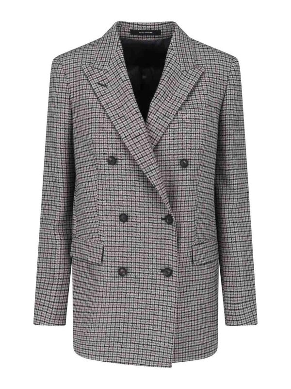 TAGLIATORE: Blazer - Blazer - Gris