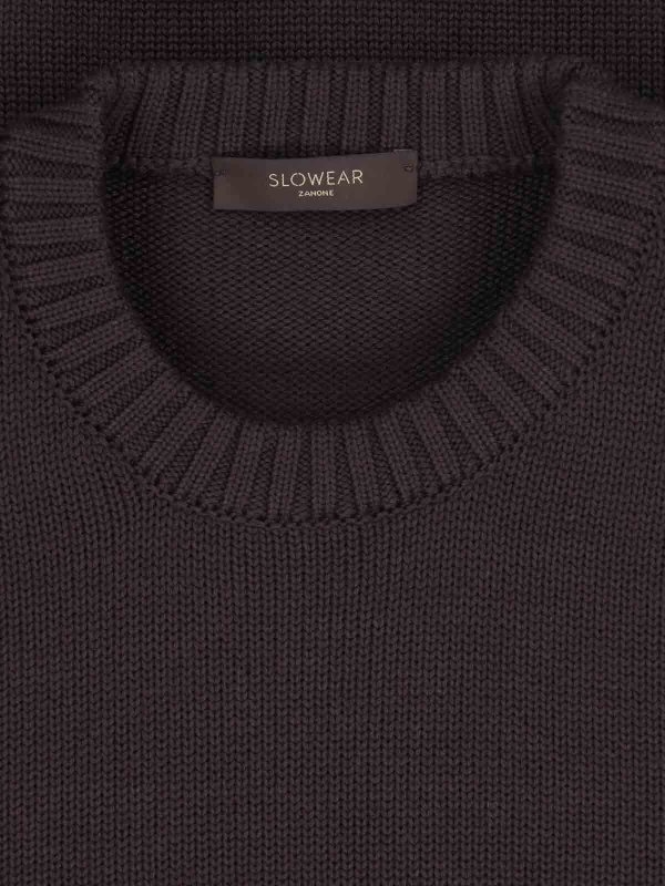 The Best Shops ZANONE: Pull col rond - Pull Col Rond - Marron