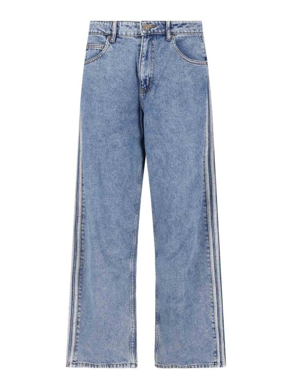 Adidas Originals: Straight Leg Jeans - Straight Leg Jeans - Blau