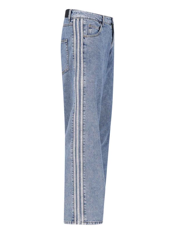 The Best Shops Adidas Originals: Straight Leg Jeans - Straight Leg Jeans - Blau