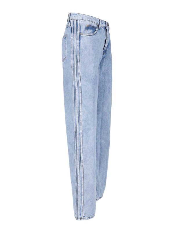 The Best Shops Adidas Originals: Straight Leg Jeans - Straight Leg Jeans - Hellblau