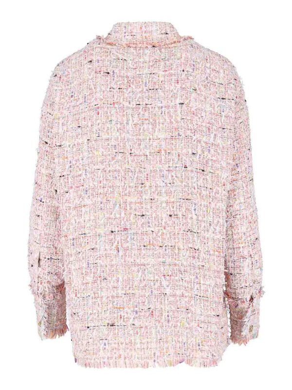 Balmain: camicie online - Camicia In Tweed