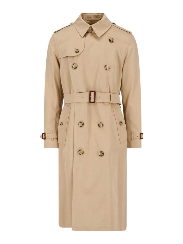 BURBERRY: トレンチコート - トレンチコート - ベージュ