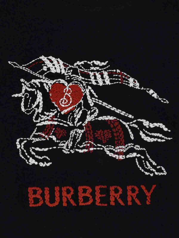 The Best Shops BURBERRY: T-shirts - T-Shirt - Schwarz