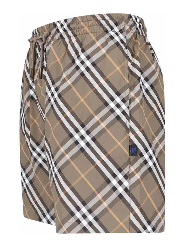 The Best Shops BURBERRY: Trousers Shorts - Beach Shorts