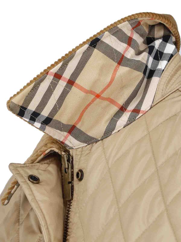 ブレザー - クリーム shop online: BURBERRY