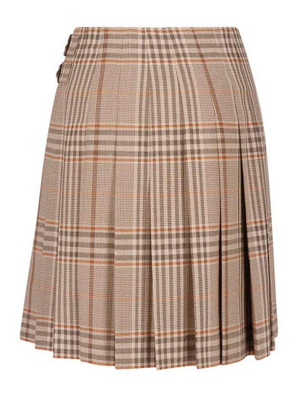 BURBERRY: Knielange und Midi Röcke online - Midirock - Beige