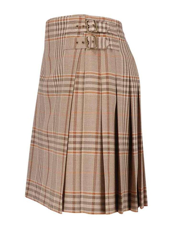 The Best Shops BURBERRY: Knielange und Midi Röcke - Midirock - Beige