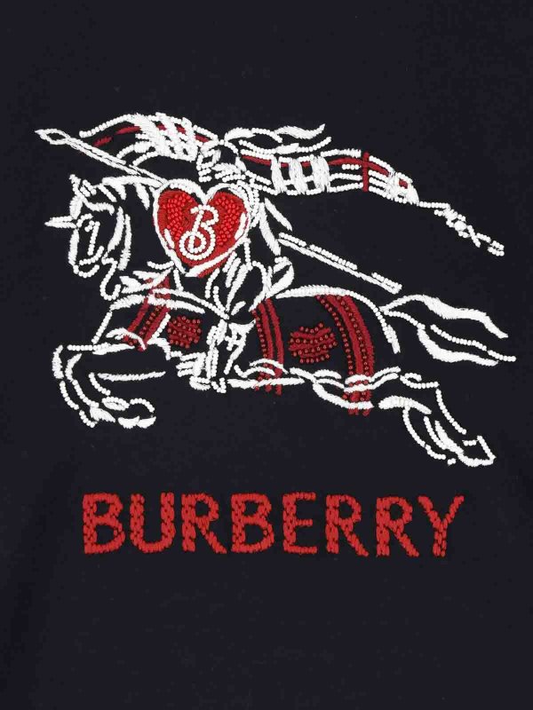 The Best Shops BURBERRY: T-shirts - T-Shirt - Schwarz