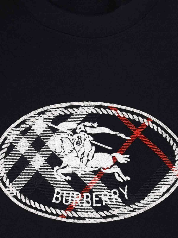 The Best Shops BURBERRY: T-shirts - T-Shirt - Schwarz