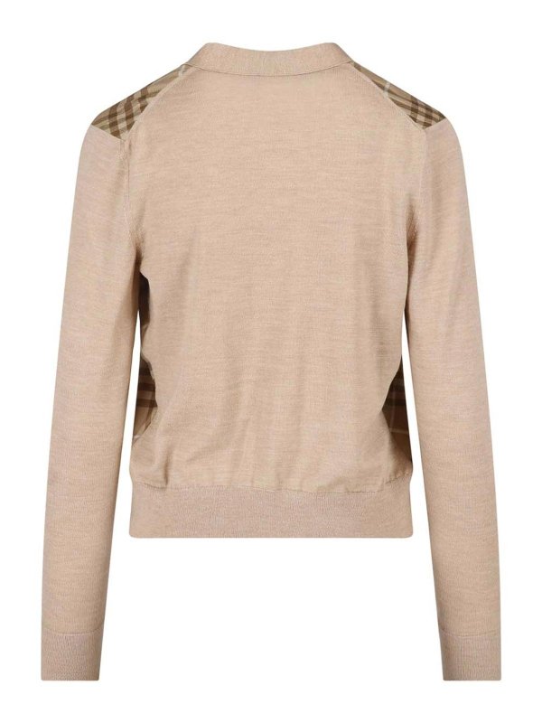 BURBERRY: クルーネック online - クルーネック - ベージュ
