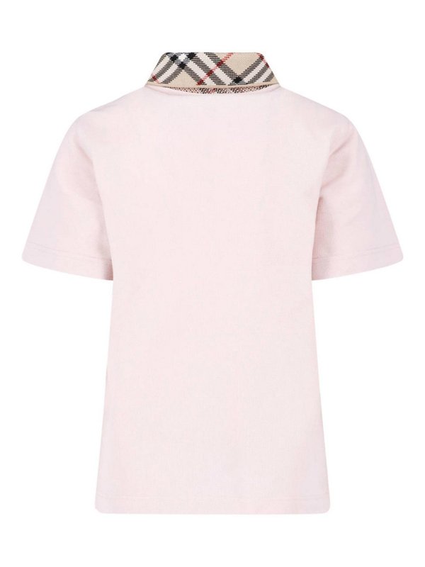 BURBERRY: Polos online - Polo - Rosado