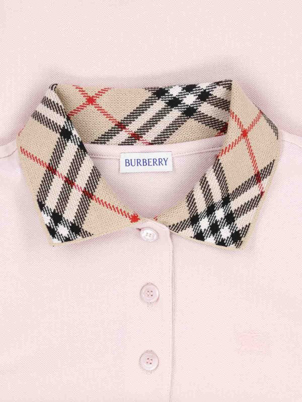 The Best Shops BURBERRY: Polos - Polo - Rosado