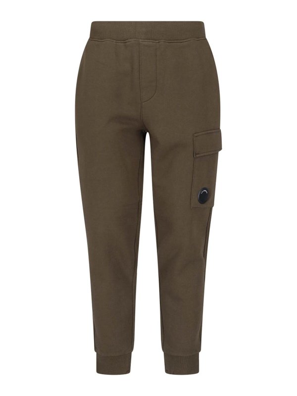 C.P. COMPANY: Casual Hosen - Casual Hose - Grün