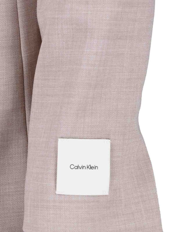 The Best Shops CALVIN KLEIN: ブレザー - ブレザー - ベージュ