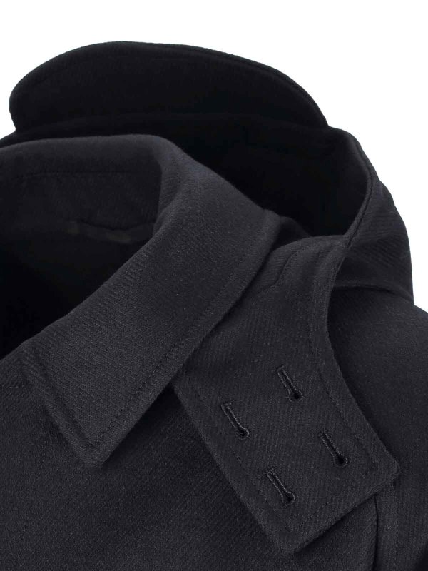 The Best Shops CARUSO: ニーレングスコート - 膝丈コート - 黒