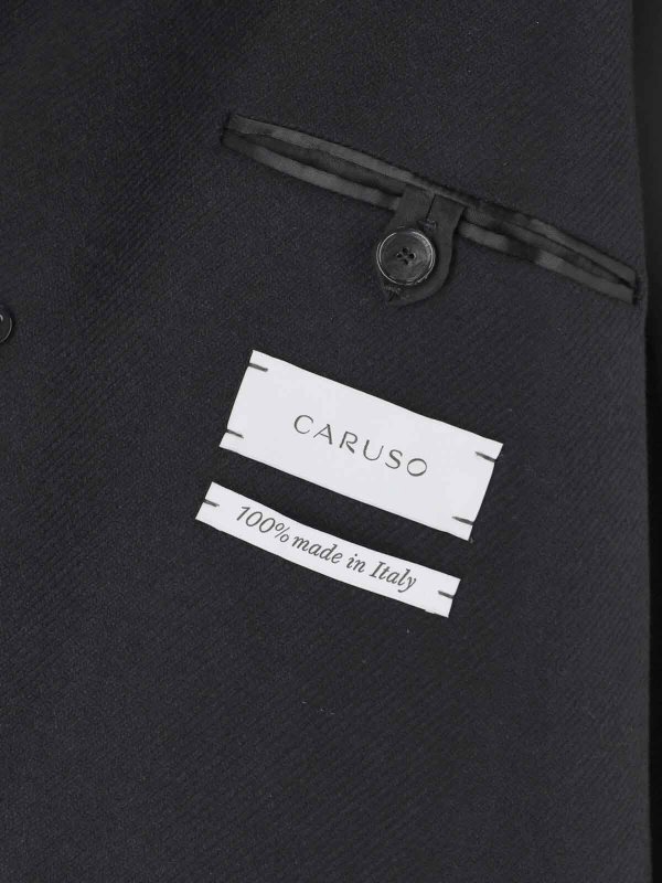 CARUSO buy online 膝丈コート - 黒