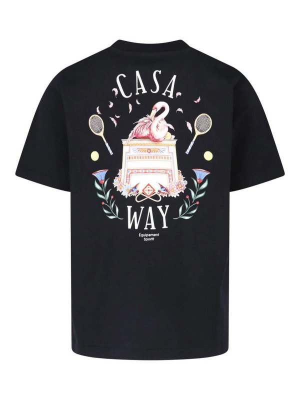 CASABLANCA: T-shirts online - T-Shirt - Schwarz