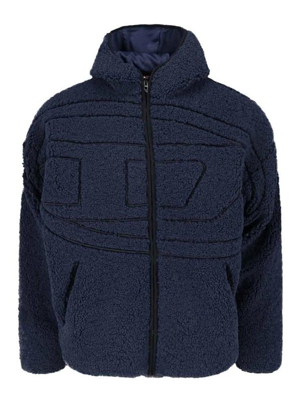 DIESEL: Sweatshirts und Pullover - Sweatshirt - Blau