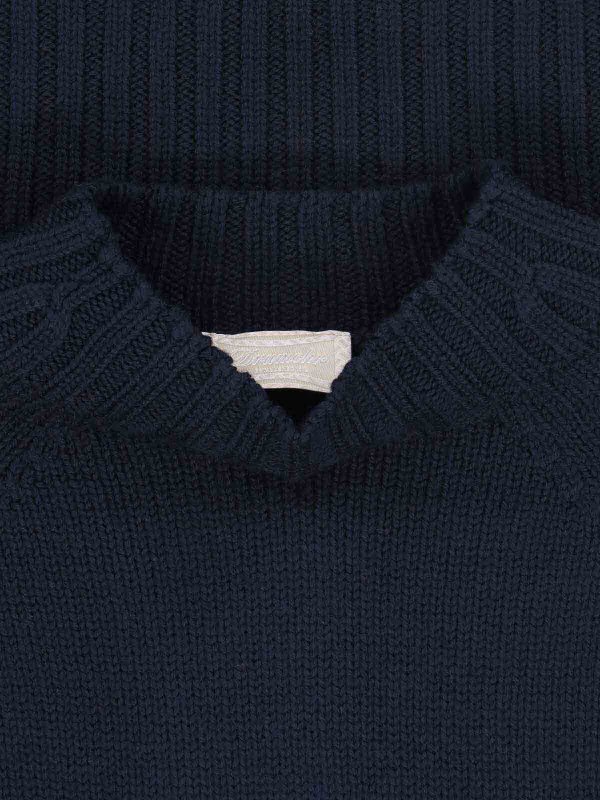 The Best Shops DRUMOHR: Pull col rond - Pull Col Rond - Bleu