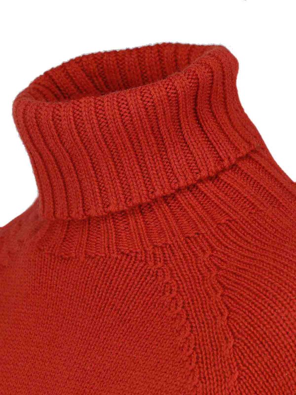 The Best Shops DRUMOHR: Rollkragenpullover  und Polo-Ausschnitt - Rollkragenpullover - Orange