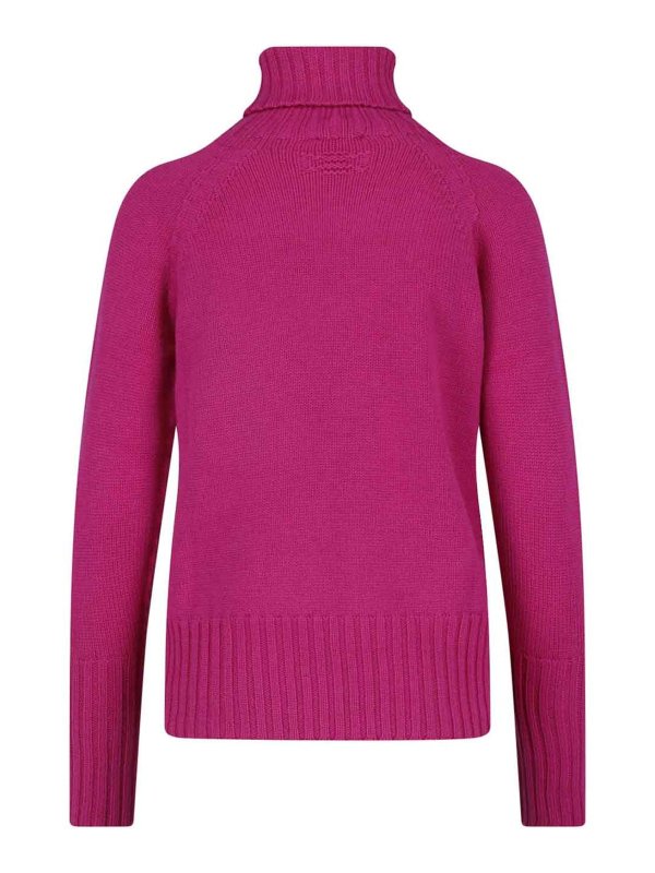 DRUMOHR: Col roulé & Col polo online - Pull Col Roulé - Violet