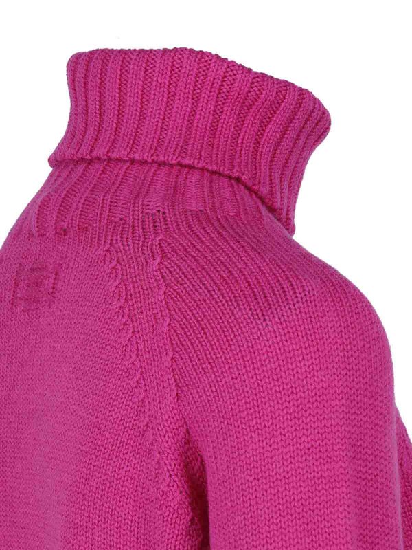 The Best Shops DRUMOHR: Col roulé & Col polo - Pull Col Roulé - Violet