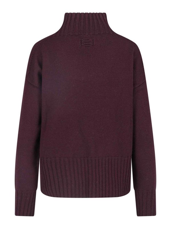 DRUMOHR: Rollkragenpullover  und Polo-Ausschnitt online - Rollkragenpullover - Rot