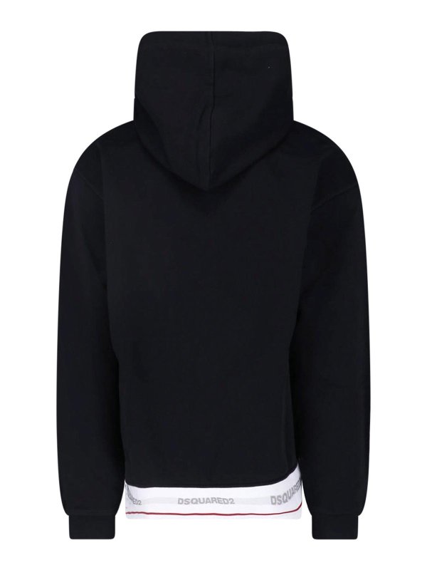 DSQUARED2: Sweatshirts und Pullover online - Sweatshirt - Schwarz