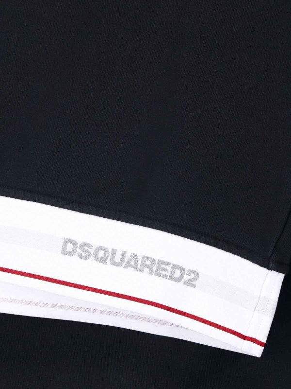 The Best Shops DSQUARED2: Sweatshirts und Pullover - Sweatshirt - Schwarz