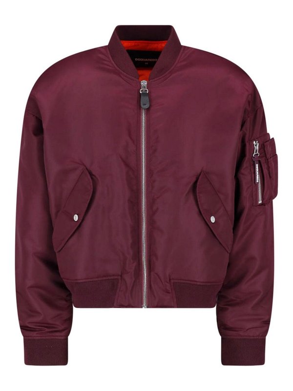 DSQUARED2: Bombers - Bomber - Rouge