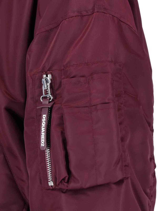 The Best Shops DSQUARED2: Bombers - Bomber - Rouge