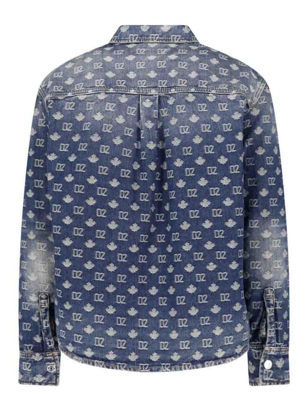 DSQUARED2: Hemden online - Hemd - Blau