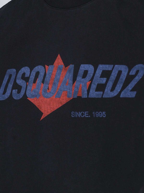 The Best Shops DSQUARED2: Camisetas - Camiseta - Negro