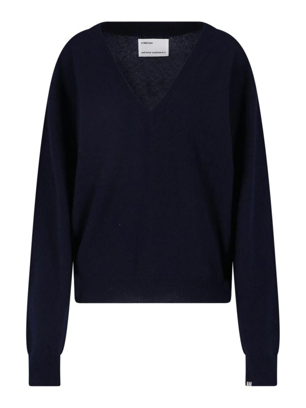 EXTREME CASHMERE: クルーネック - クルーネック - ブルー