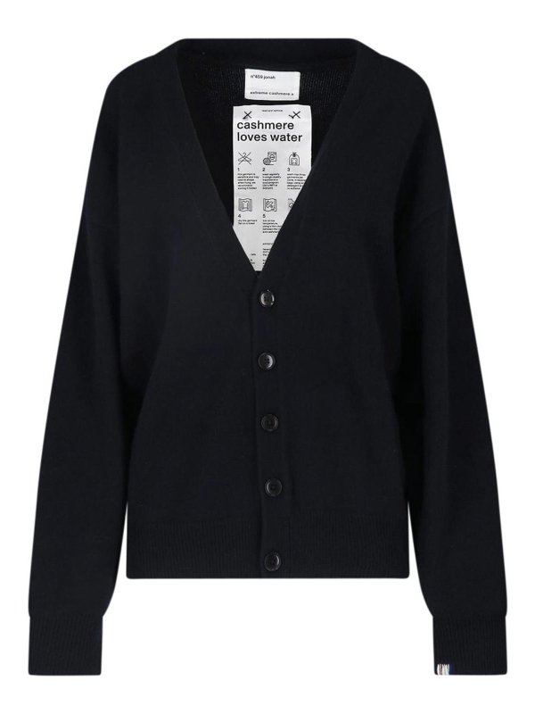 EXTREME CASHMERE: Cardigans - Cardigan - Schwarz