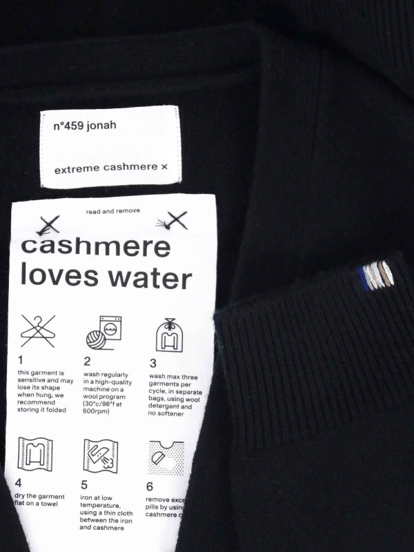 The Best Shops EXTREME CASHMERE: Cardigans - Cardigan - Schwarz