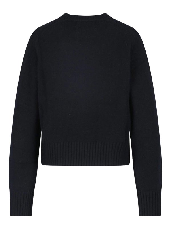 EXTREME CASHMERE: Strickpullover mit Rundhalsausschnitt online - Rundhalspullover - Schwarz