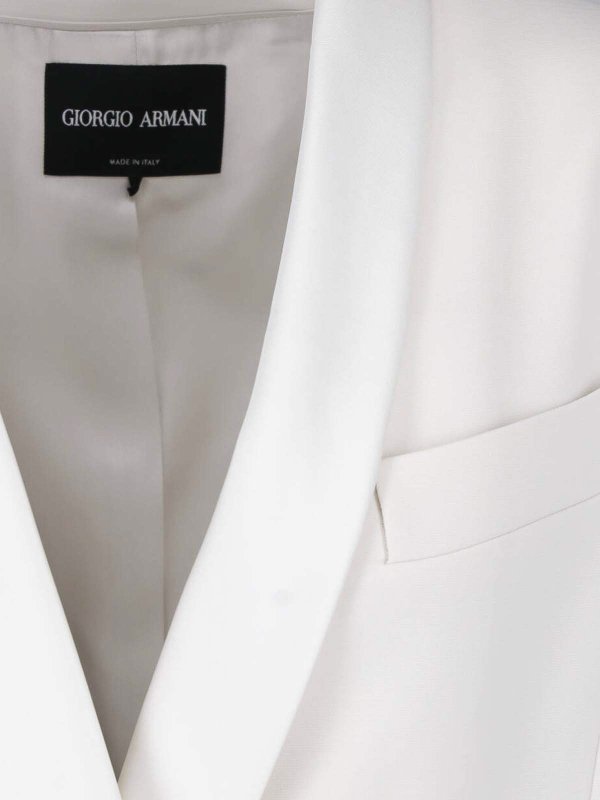 The Best Shops GIORGIO ARMANI: Blazer - Blazer - Blanco