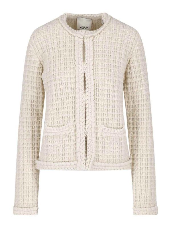 ISABEL MARANT: カーディガン - カーディガン - クリーム