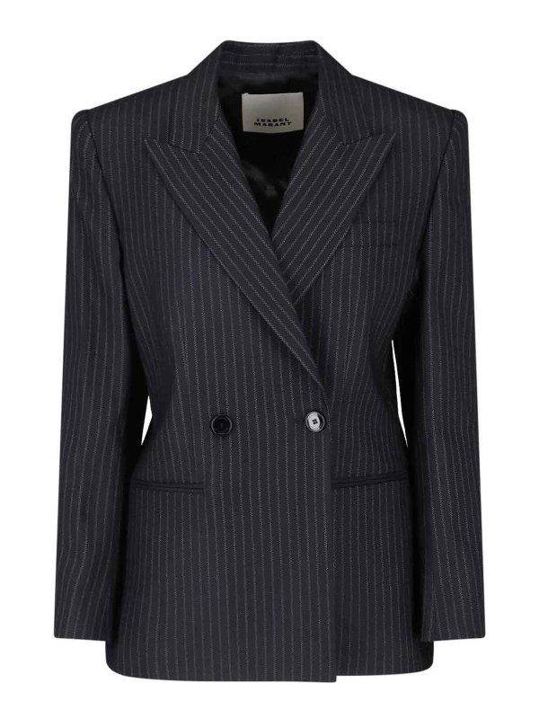 ISABEL MARANT: blazers - Double-breasted Blazer