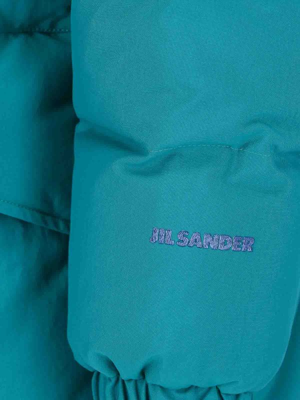 ダウンジャケット - 緑 shop online: JIL SANDER