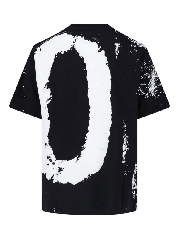 Maison Margiela: T-shirts online - T-Shirt - Schwarz