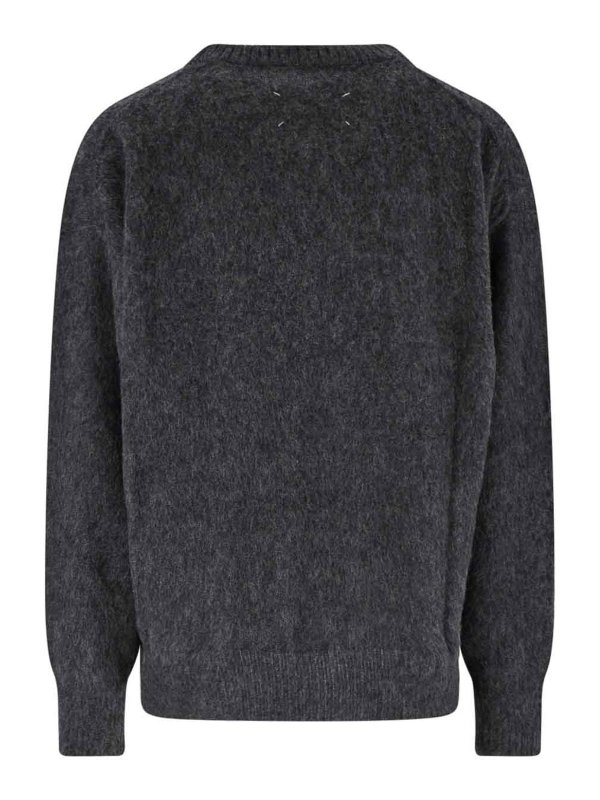 Maison Margiela: クルーネック online - クルーネック - グレー