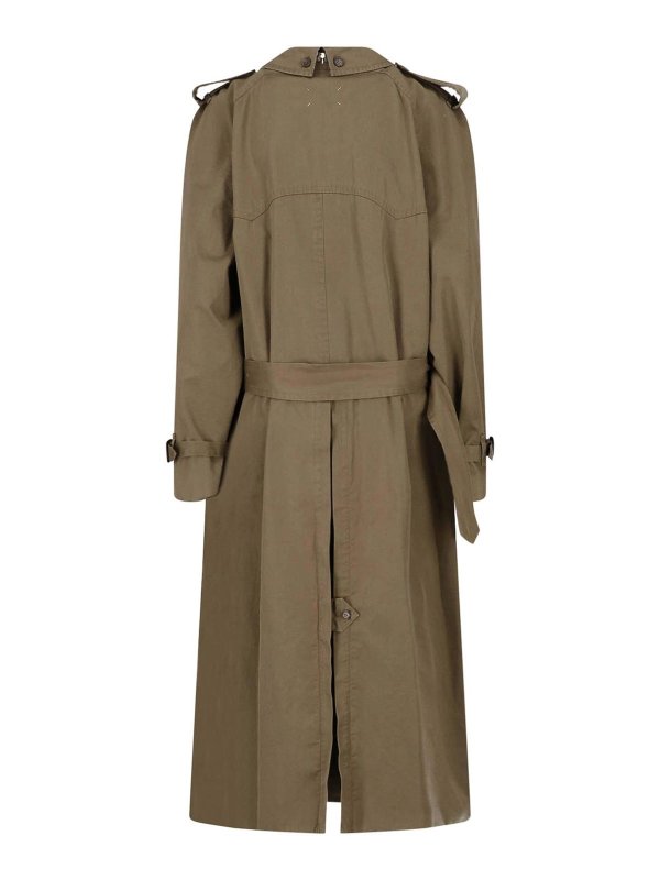 Maison Margiela: Trenchcoats online - Trenchcoat - Grün
